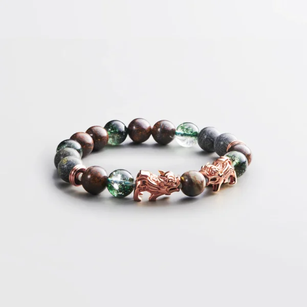 Triple Wealth Abacus Bracelet - The Cardinal - 图片 5